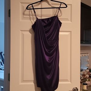 Purple Cocktail Dress